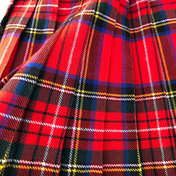 Scottish Wool Girls Mini Skirt Age 6 - Picture 5 of 15